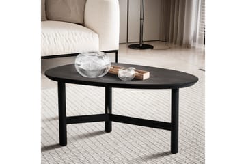 Soffbord Wohnling Massivt trä njurformad 3-bensram modern - Möbler - Bord & matgrupp - Soffbord