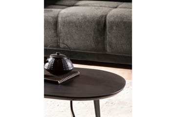 Soffbord Wohnling Massivt trä oval 86 cm modern - Möbler - Bord & matgrupp - Soffbord