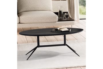 Soffbord Wohnling Massivt trä oval 90 cm modern - Möbler - Bord & matgrupp - Soffbord