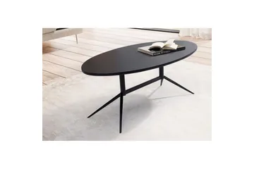 Soffbord Wohnling Massivt trä oval 90 cm modern - Möbler - Bord & matgrupp - Soffbord
