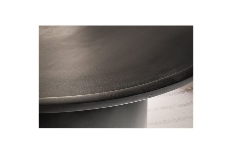 Soffbord Wohnling Massivt trä rund 60 cm cylinderstil bas klassisk modern - Möbler - Bord & matgrupp - Soffbord