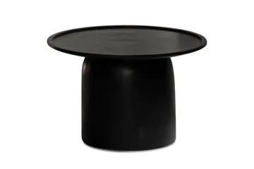 Soffbord Wohnling Massivt trä rund 60 cm cylinderstil bas klassisk modern - Möbler - Bord & matgrupp - Soffbord