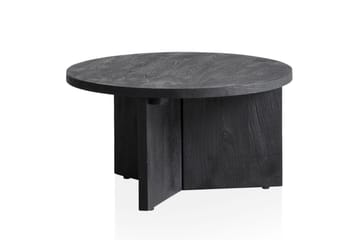 Soffbord Wohnling Massivt trä rund 60 cm klassisk bas lantligt - Möbler - Bord & matgrupp - Soffbord