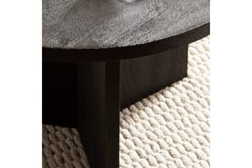 Soffbord Wohnling Massivt trä rund 60 cm klassisk bas lantligt - Möbler - Bord & matgrupp - Soffbord