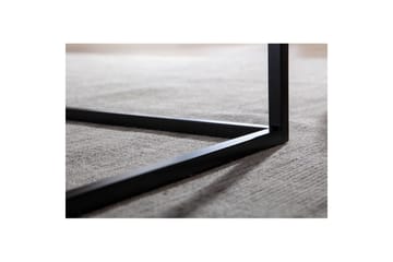 Soffbord Wohnling metall fyrkantig, modern stil Svart - Svart - Möbler - Bord & matgrupp - Soffbord
