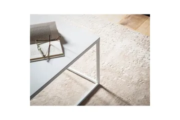 Soffbord Wohnling metall fyrkantig, modern stil Vit - Vit - Möbler - Bord & matgrupp - Soffbord