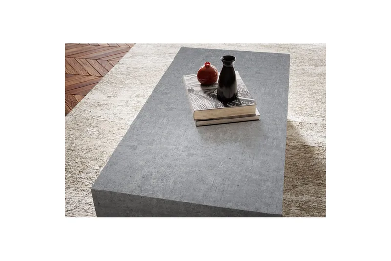 Soffbord Wohnling Monobloc betonglook grå modern - Möbler - Bord & matgrupp - Soffbord