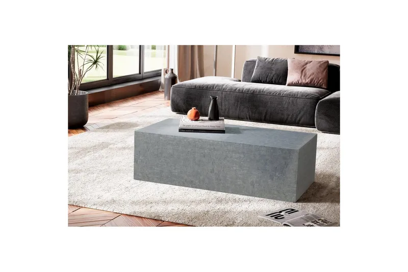 Soffbord Wohnling Monobloc betonglook grå modern - Möbler - Bord & matgrupp - Soffbord