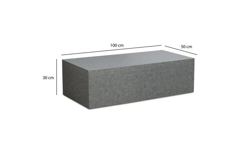 Soffbord Wohnling Monobloc betonglook grå modern - Möbler - Bord & matgrupp - Soffbord