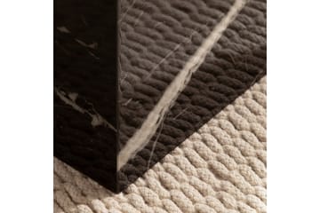 Soffbord Wohnling MONOBLOC marmorausseende 40x40x45 cm, modern stil Marmor Svart - Marmor Svart - Möbler - Bord & matgrupp - Soffbord