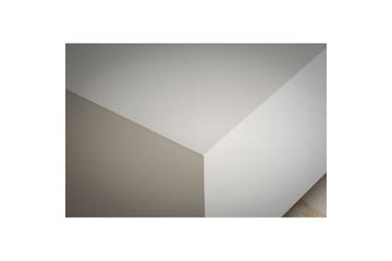 Soffbord Wohnling MONOBLOC modernt utseende, 60x60x35 cm, med släda ben Vit - Vit - Möbler - Bord & matgrupp - Soffbord