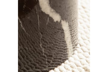 Soffbord Wohnling MONOBLOC rund 60 cm, modern stil Marmor Svart - Marmor Svart - Möbler - Bord & matgrupp - Marmorbord