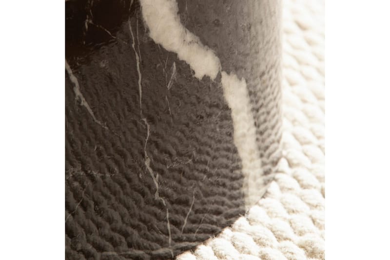 Soffbord Wohnling MONOBLOC rund 60 cm, modern stil Marmor Svart - Marmor Svart - Möbler - Bord & matgrupp - Soffbord