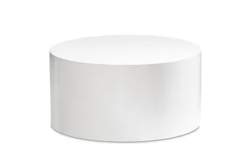 Soffbord Wohnling MONOBLOC rund 60 cm, modern stil Vit - Vit - Möbler - Bord & matgrupp - Soffbord