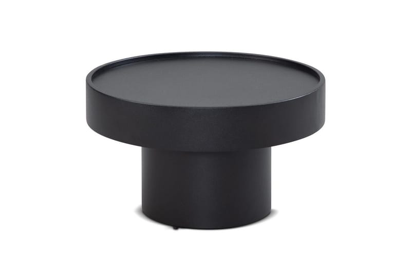 Soffbord Wohnling Rund 60 cm Svamputseende Metall Modern Look - Möbler - Bord & matgrupp - Soffbord