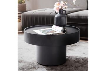 Soffbord Wohnling Rund 60 cm Svamputseende Metall Modern Look - Möbler - Bord & matgrupp - Soffbord