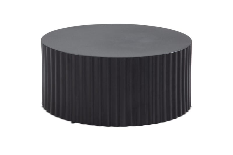 Soffbord Wohnling Rund 67 cm Metallremsor Optik Modern Look - Möbler - Bord & matgrupp - Soffbord
