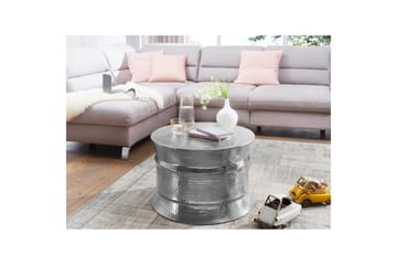 Soffbord Wohnling Rund hamrad aluminiumyta lackerad orientalisk - Möbler - Bord & matgrupp - Soffbord