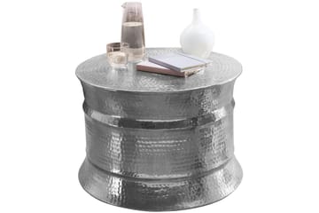Soffbord Wohnling Rund hamrad aluminiumyta lackerad orientalisk - Möbler - Bord & matgrupp - Soffbord