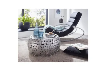 Soffbord Wohnling Rund metallplatta stil matt look modern - Möbler - Bord & matgrupp - Soffbord