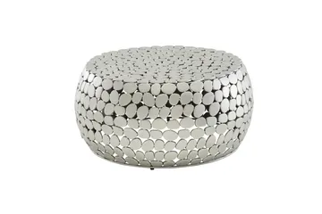 Soffbord Wohnling Rund metallplatta stil matt look modern - Möbler - Bord & matgrupp - Soffbord