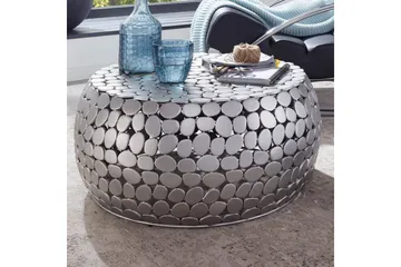 Soffbord Wohnling Rund metallplatta stil matt look modern - Möbler - Bord & matgrupp - Soffbord