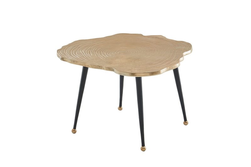 Soffbord Wohnling Träskiva Stil Metall Modern med Metallben - Möbler - Bord & matgrupp - Soffbord