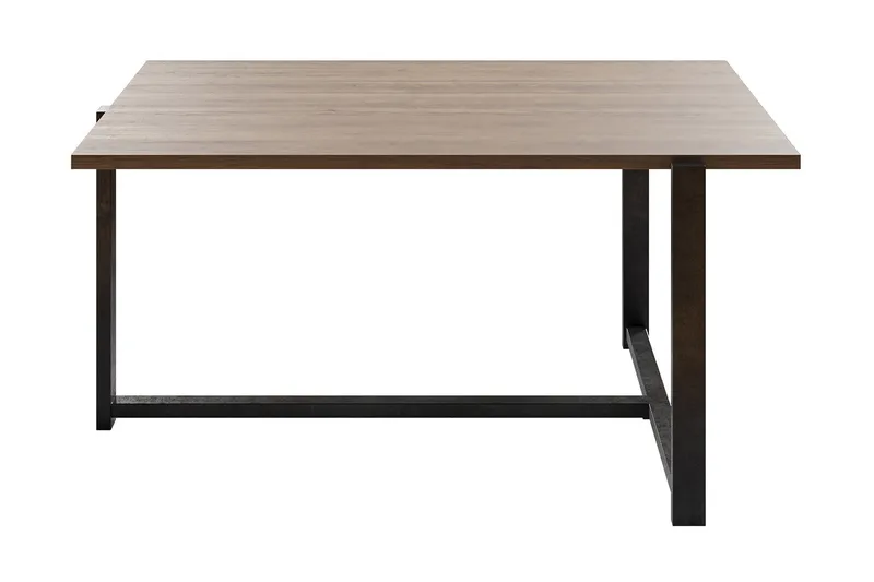 Yggersryd 92 cm Rektangulärt Soffbord i Mörkt Trä, Brun