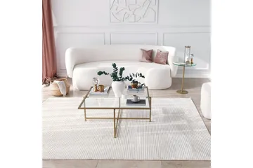 Yggersryd Soffbord 40x50x40 cm Runt - Guld - Möbler - Bord & matgrupp - Soffbord