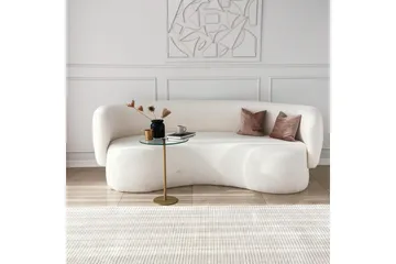 Yggersryd Soffbord 40x50x40 cm Runt - Guld - Möbler - Bord & matgrupp - Soffbord