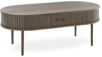 Soffbord Yngvar 120x60 cm - Brunlackad ek - Möbler - Bord & matgrupp - Soffbord