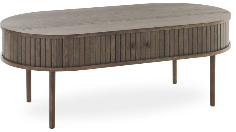 Soffbord Yngvar 120x60 cm - Brunlackad ek - Möbler - Bord & matgrupp - Soffbord