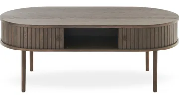 Soffbord Yngvar 120x60 cm - Brunlackad ek - Möbler - Bord & matgrupp - Soffbord