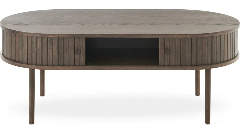 Soffbord Yngvar 120x60 cm - Brunlackad ek - Möbler - Bord & matgrupp - Soffbord