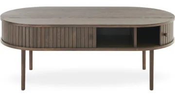 Soffbord Yngvar 120x60 cm - Brunlackad ek - Möbler - Bord & matgrupp - Soffbord