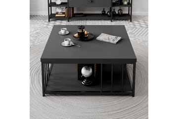 Soffbord Zenn 90x90 cm Svart - Hanah Home - Möbler - Bord & matgrupp - Soffbord