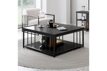 Soffbord Zenn 90x90 cm Svart - Hanah Home - Möbler - Bord & matgrupp - Soffbord
