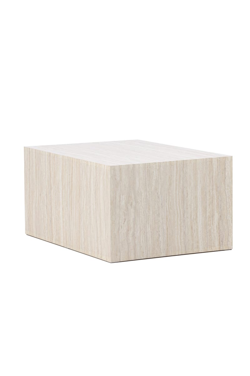 Soffbord Peach York Sofa Table 40x60x80 cm - Travertine Look Beige - Möbler - Bord & matgrupp - Soffbord