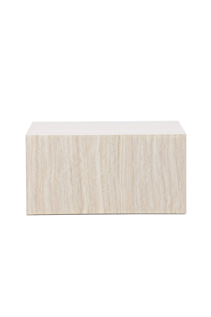 Soffbord Peach York Sofa Table 40x60x80 cm - Travertine Look Beige - Möbler - Bord & matgrupp - Soffbord