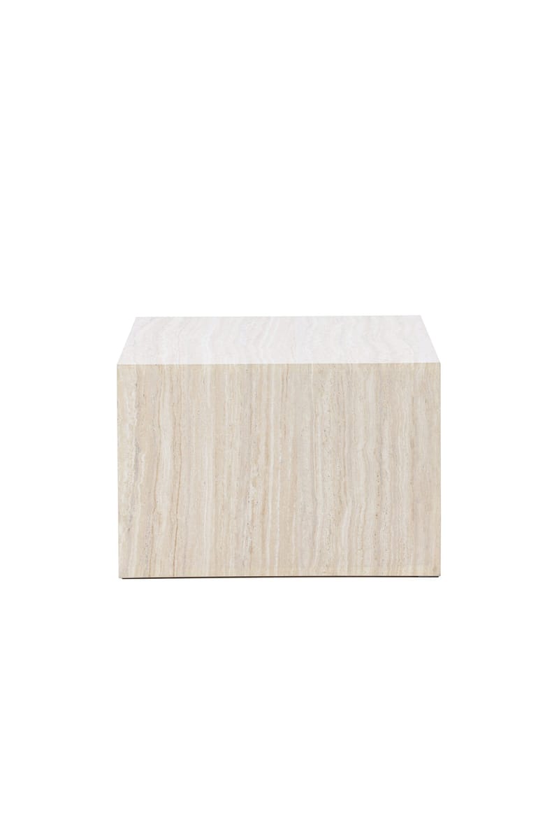 Soffbord Peach York Sofa Table 40x60x80 cm - Travertine Look Beige - Möbler - Bord & matgrupp - Soffbord