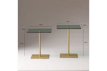 Soffbordssats Challur Rany / Grön - Rany / Grön - Möbler - Bord & matgrupp - Soffbord