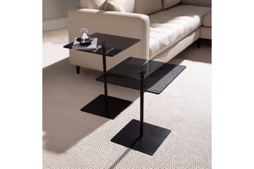 Soffbordssats Challur Svart / Rök - Svart - Möbler - Bord & matgrupp - Soffbord