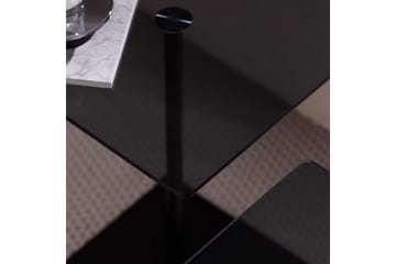 Soffbordssats Challur Svart / Rök - Svart - Möbler - Bord & matgrupp - Soffbord