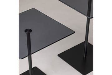 Soffbordssats Challur Svart / Rök - Svart - Möbler - Bord & matgrupp - Soffbord