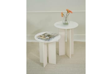 Soffbordssats Glenure Grädde - Grädde - Möbler - Bord & matgrupp - Soffbord