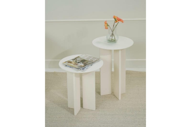 Soffbordssats Glenure Grädde - Grädde - Möbler - Bord & matgrupp - Soffbord