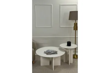 Soffbordssats Glenure Grädde - Grädde - Möbler - Bord & matgrupp - Soffbord