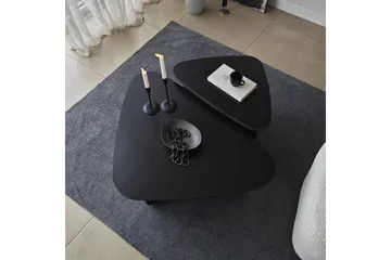 Soffbordssats Jewa Set Svart - Svart - Möbler - Bord & matgrupp - Soffbord