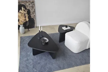 Soffbordssats Jewa Set Svart - Svart - Möbler - Bord & matgrupp - Soffbord