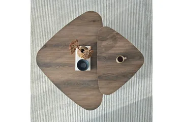 Soffbordssats Jewa Set Valnöt - Valnöt - Möbler - Bord & matgrupp - Soffbord